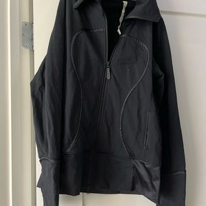 Lululemon black running jacket